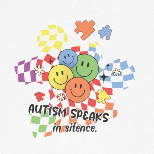 T-Shirt Autism Speaks in Silence – Autism Speaks Shirts for Adults