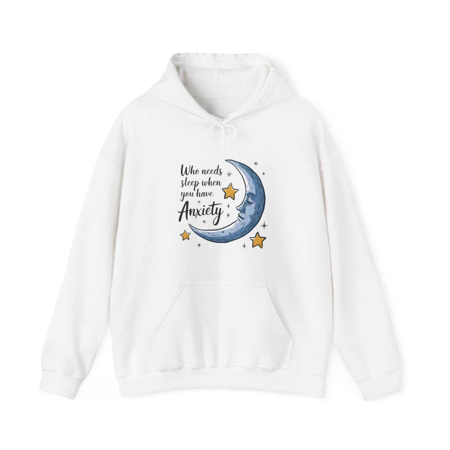 Hoodie Who Needs Sleep When You Have Anxiety Funny Women's Hoodie