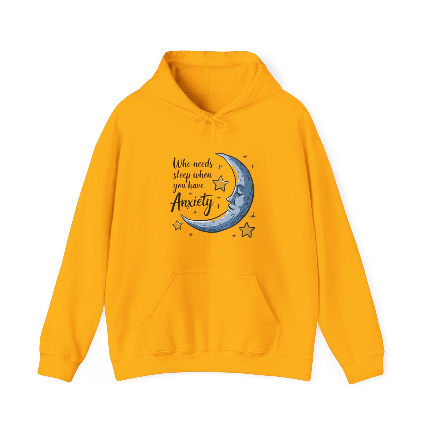 Hoodie Who Needs Sleep When You Have Anxiety Funny Women's Hoodie