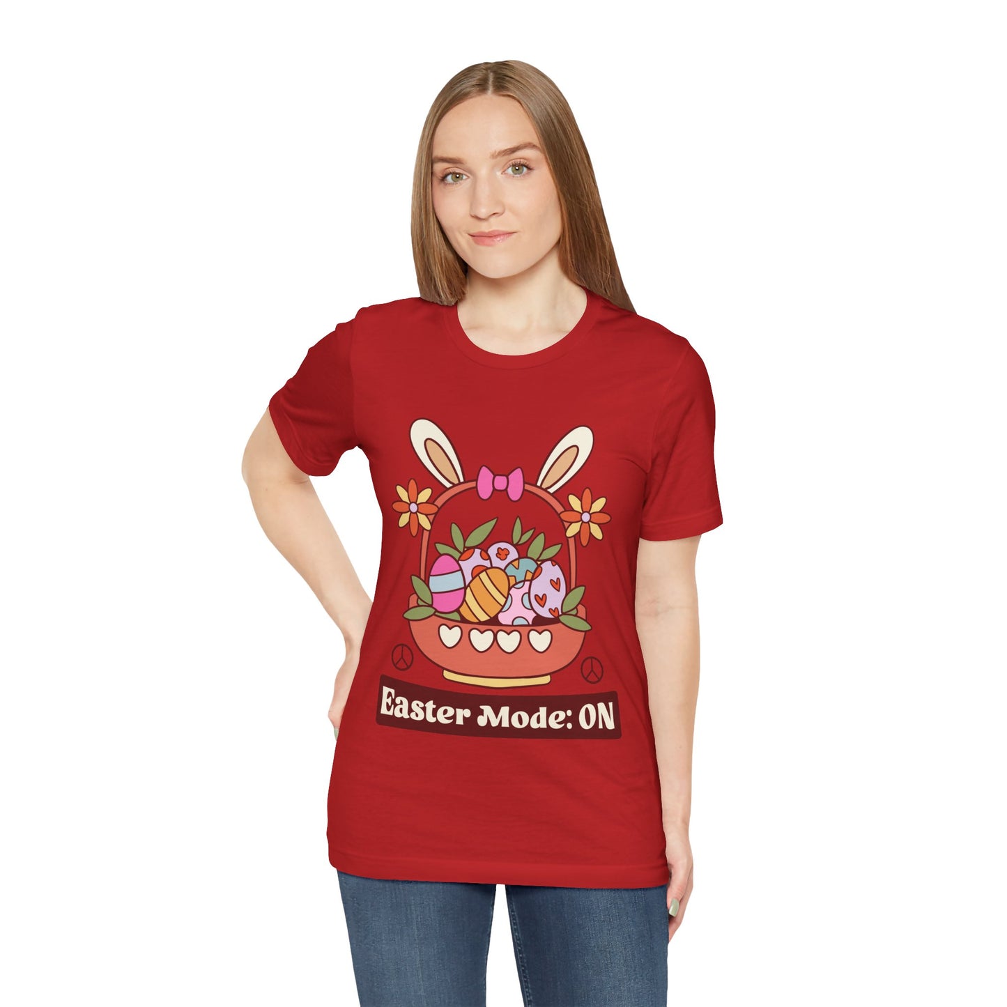 Easter Mode: ON Easter Shirt | Funny & Trendy Women's Easter Tee