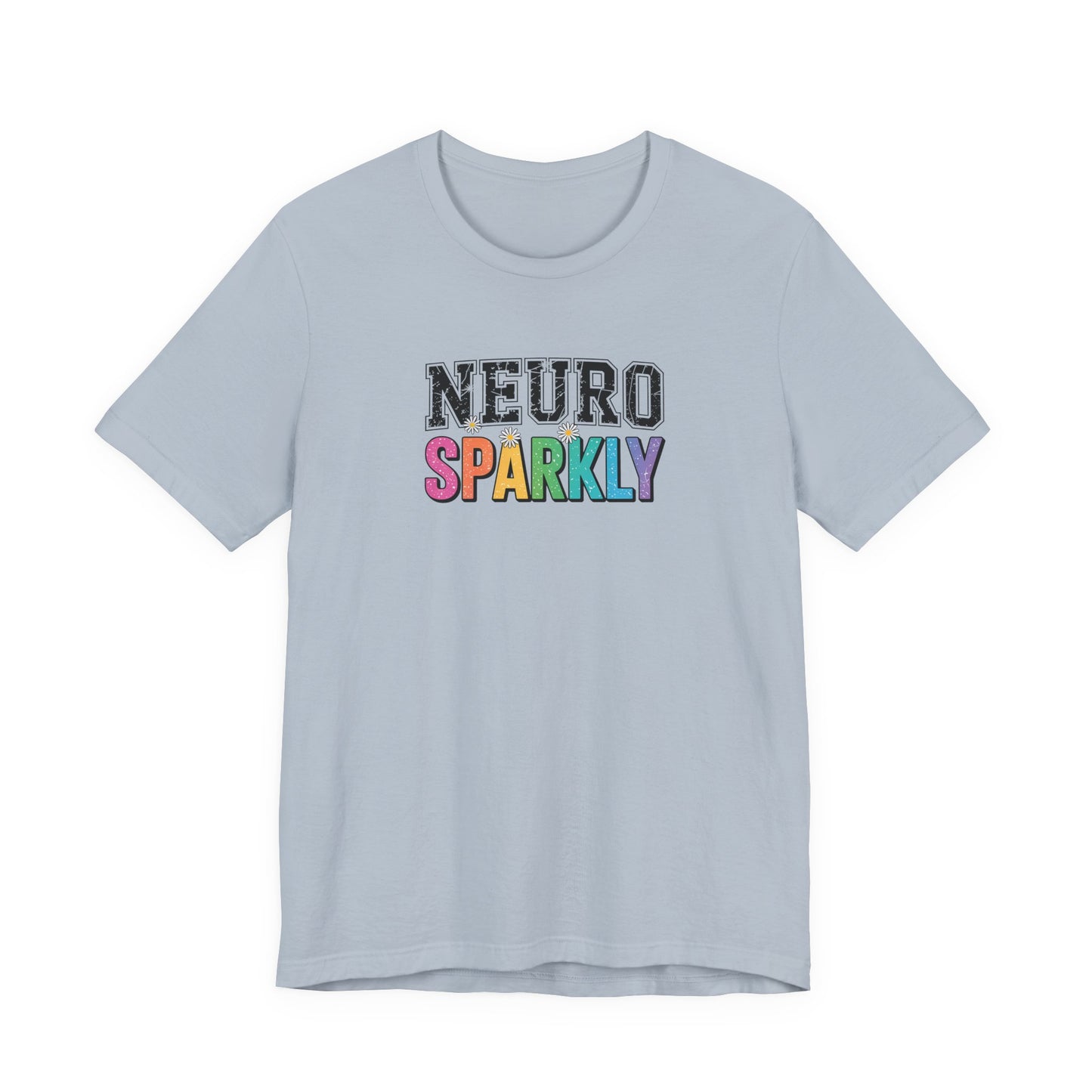 T-Shirt NEURO SPARKLY – Colorful ADHD T Shirt for Women & Young Adults