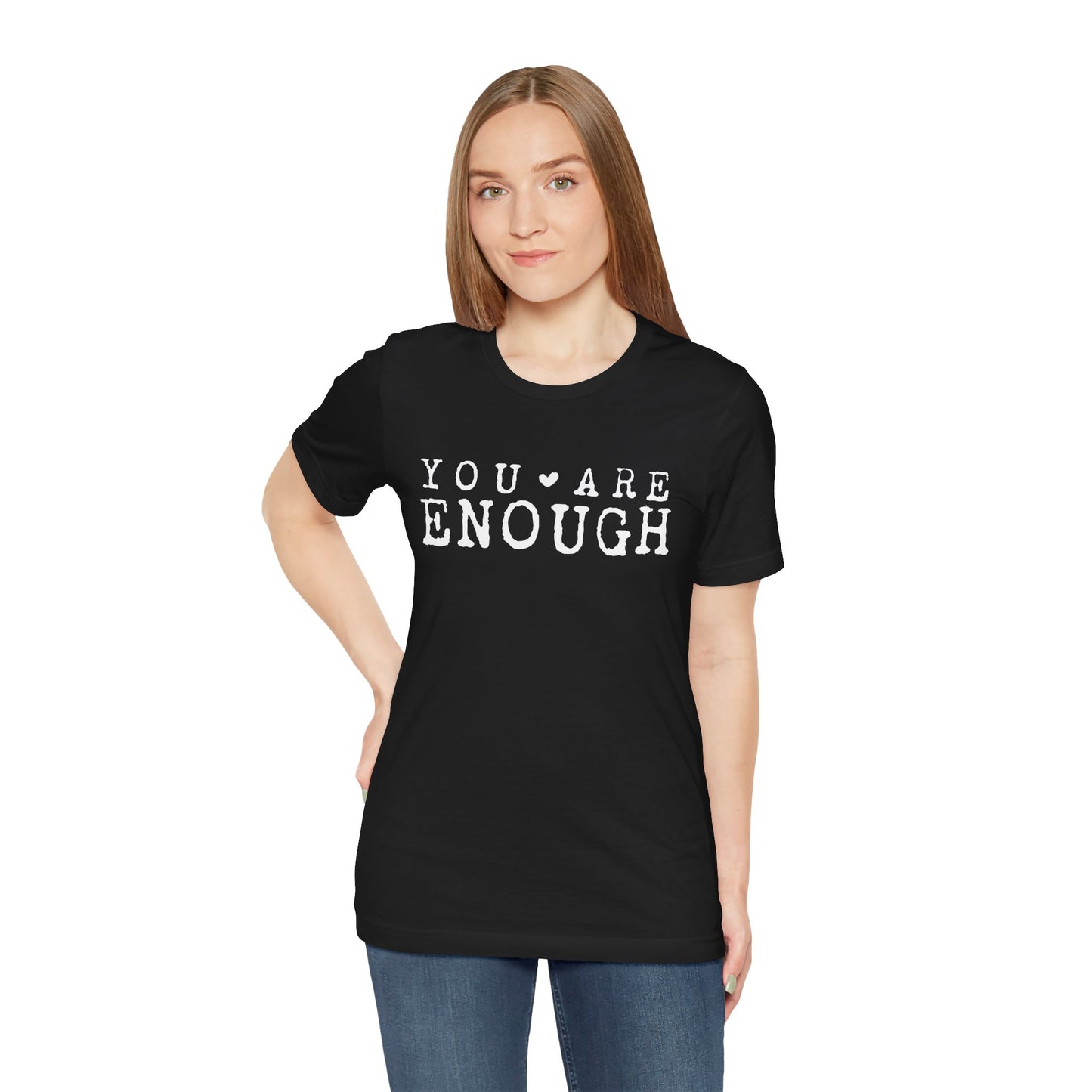 You Are Enough – Black Suicide Awareness Shirts for Women
