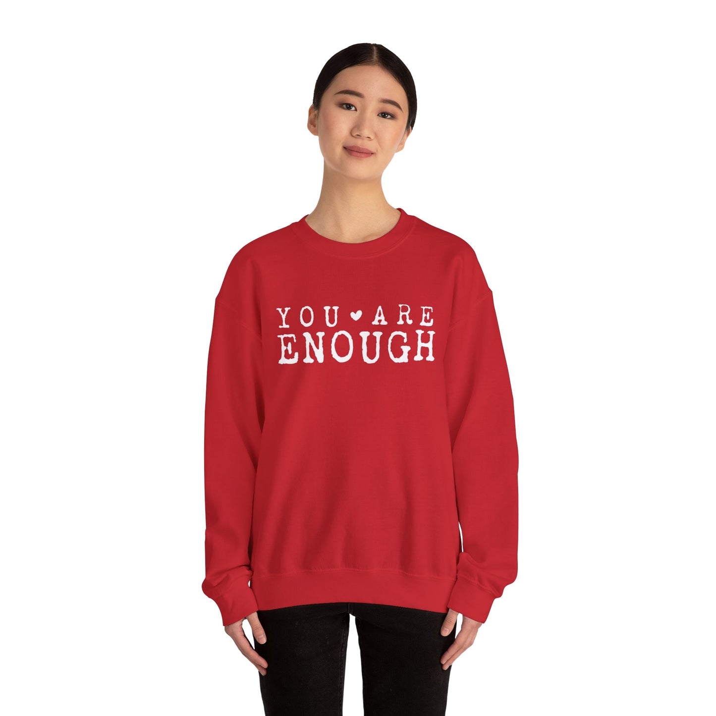 You Are Enough – Mental Health Sweatshirt for Women