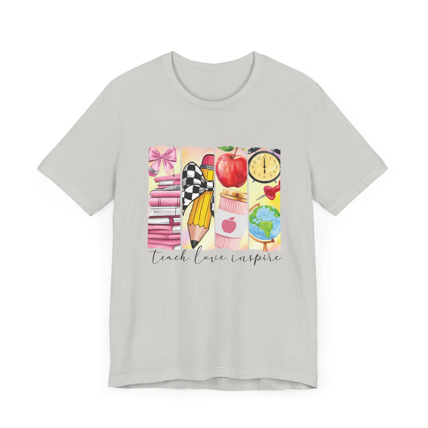 Teach Love Inspire – Teacher Shirt with Meaningful Message