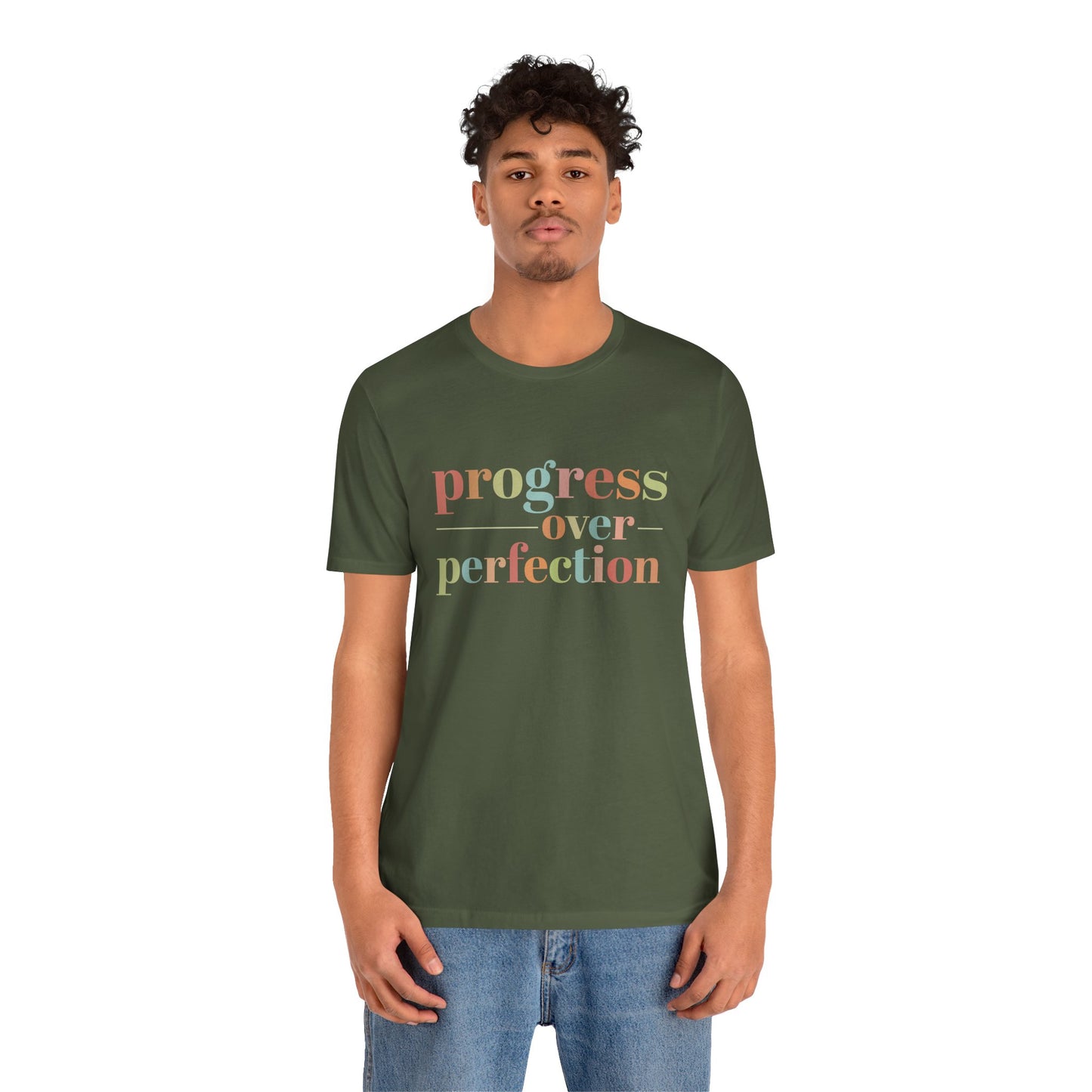 Progress Over Perfection Shirt – Growth Mindset Shirt