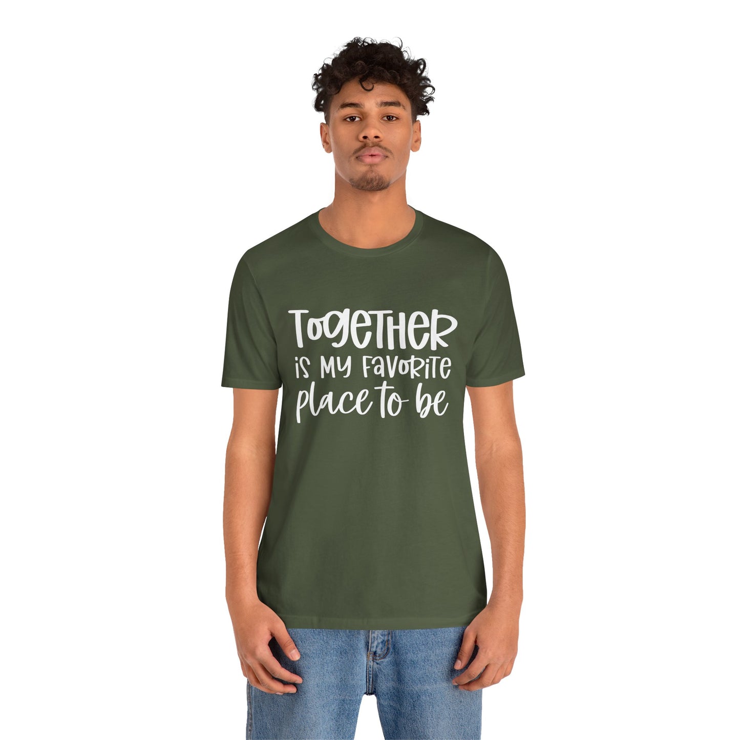 Together is My Favorite Place – Inspirational Couple Shirts