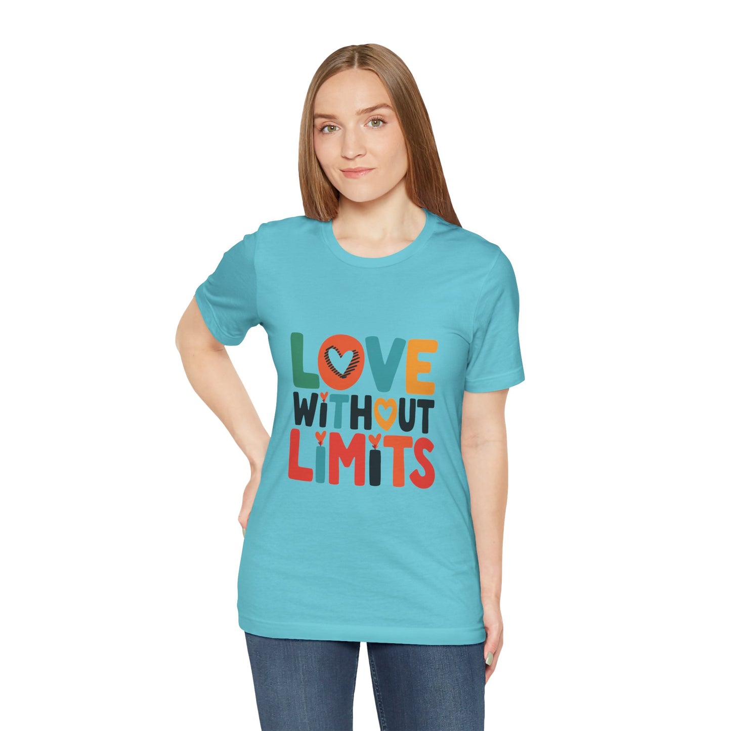Motivational Shirts – Love Without Limits Women's T-shirt