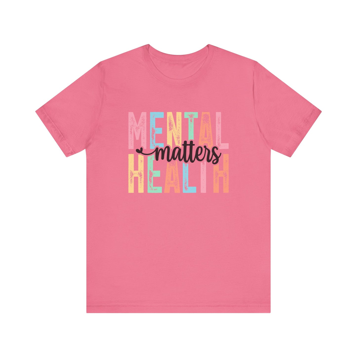 Mental Health Matters – Charity-Pink Mental Health Matters Shirt for Women