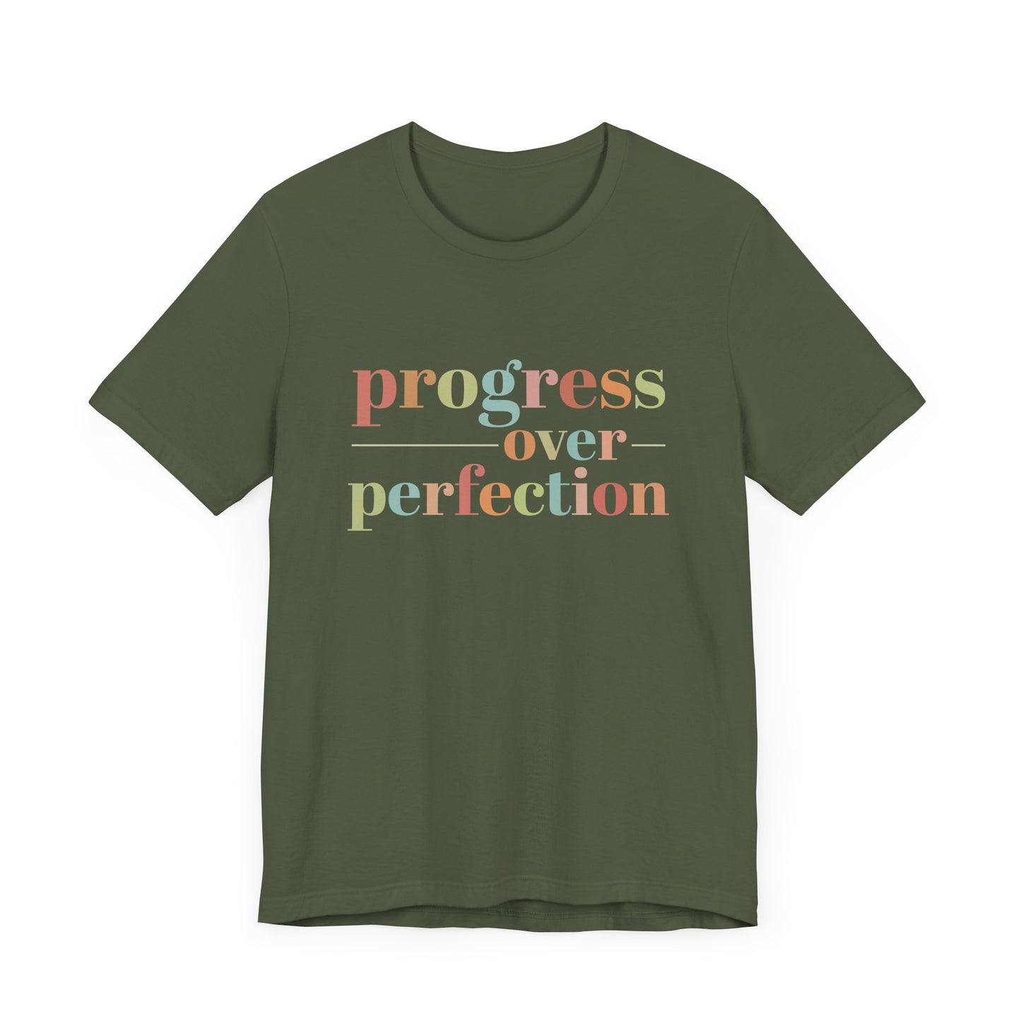 Progress Over Perfection Shirt – Growth Mindset Shirt