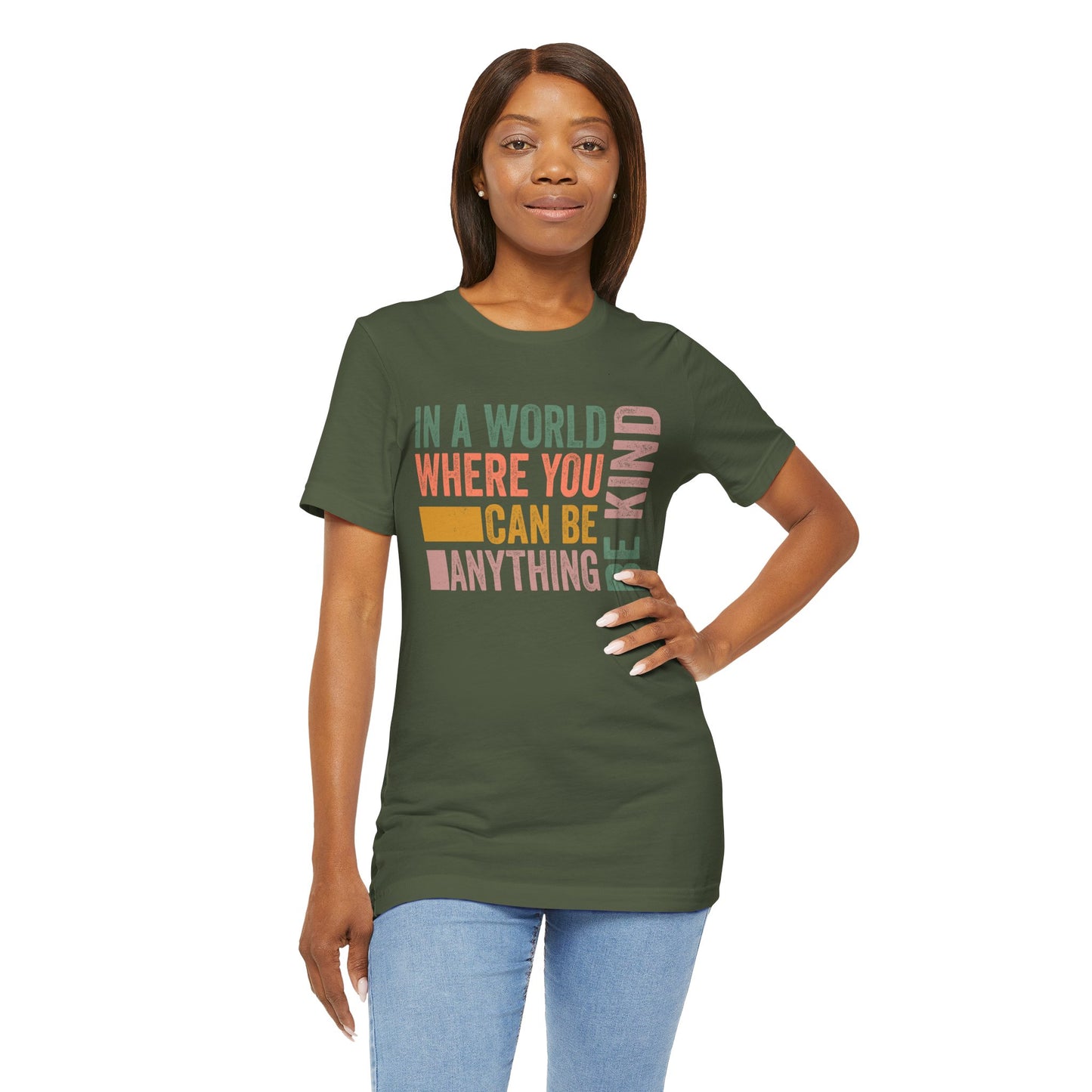 Positive Affirmation Shirt – Be Kind Inspirational Tee
