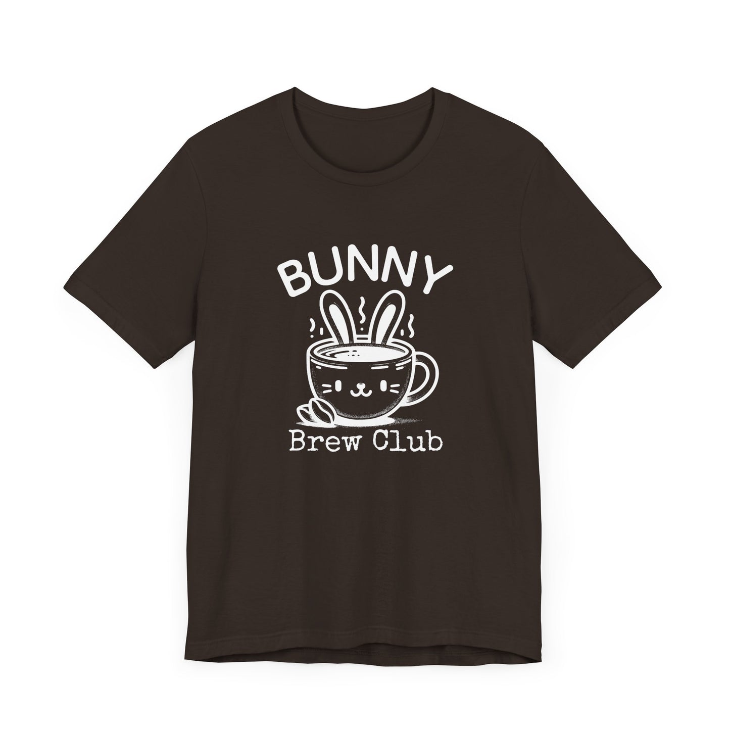 Coffee Easter Shirt – Bunny Brew Club Funny Easter Tee for Women