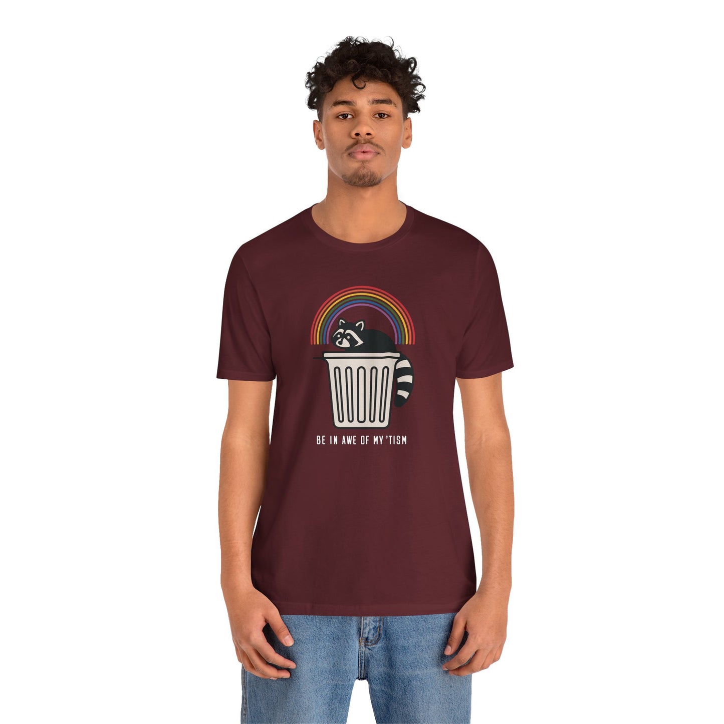 T-Shirt BE IN AWE OF MY ’TISM Funny Autism Awareness T‑Shirt for Adults