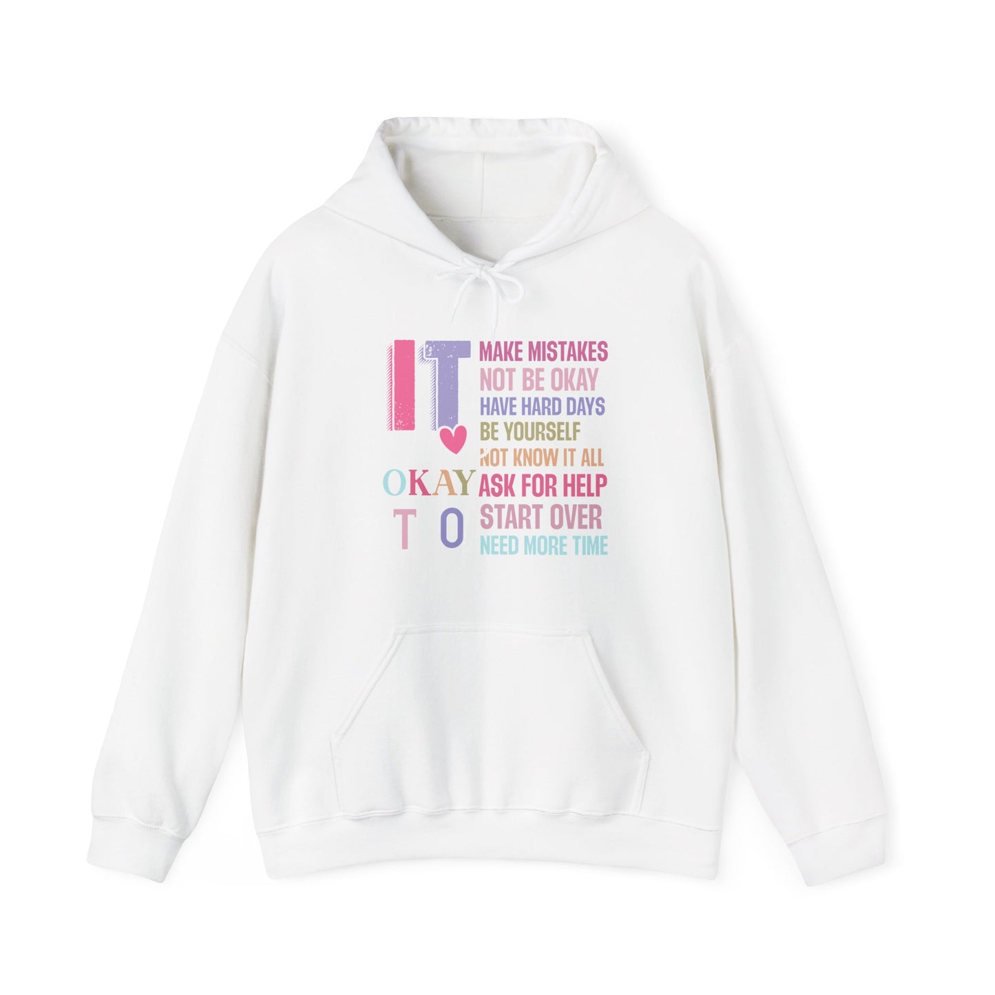 It’s Okay to Make Mistakes – Suicide Prevention Hoodie