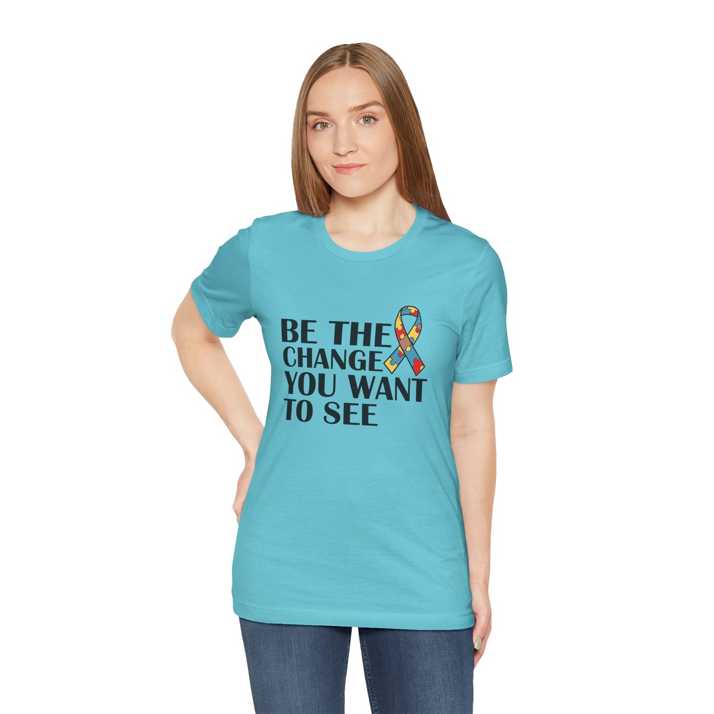 Inspirational Quotes Shirt – Be the Change You Want to See
