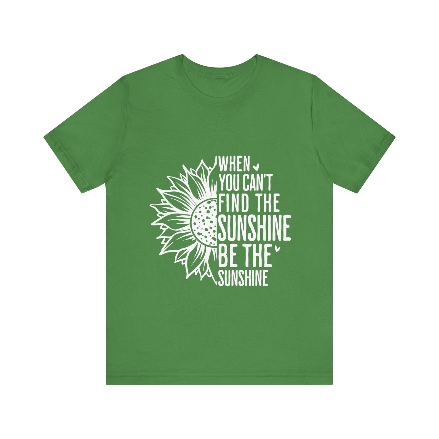 Leaf Motivational Shirt – Be the Sunshine Inspirational Tee