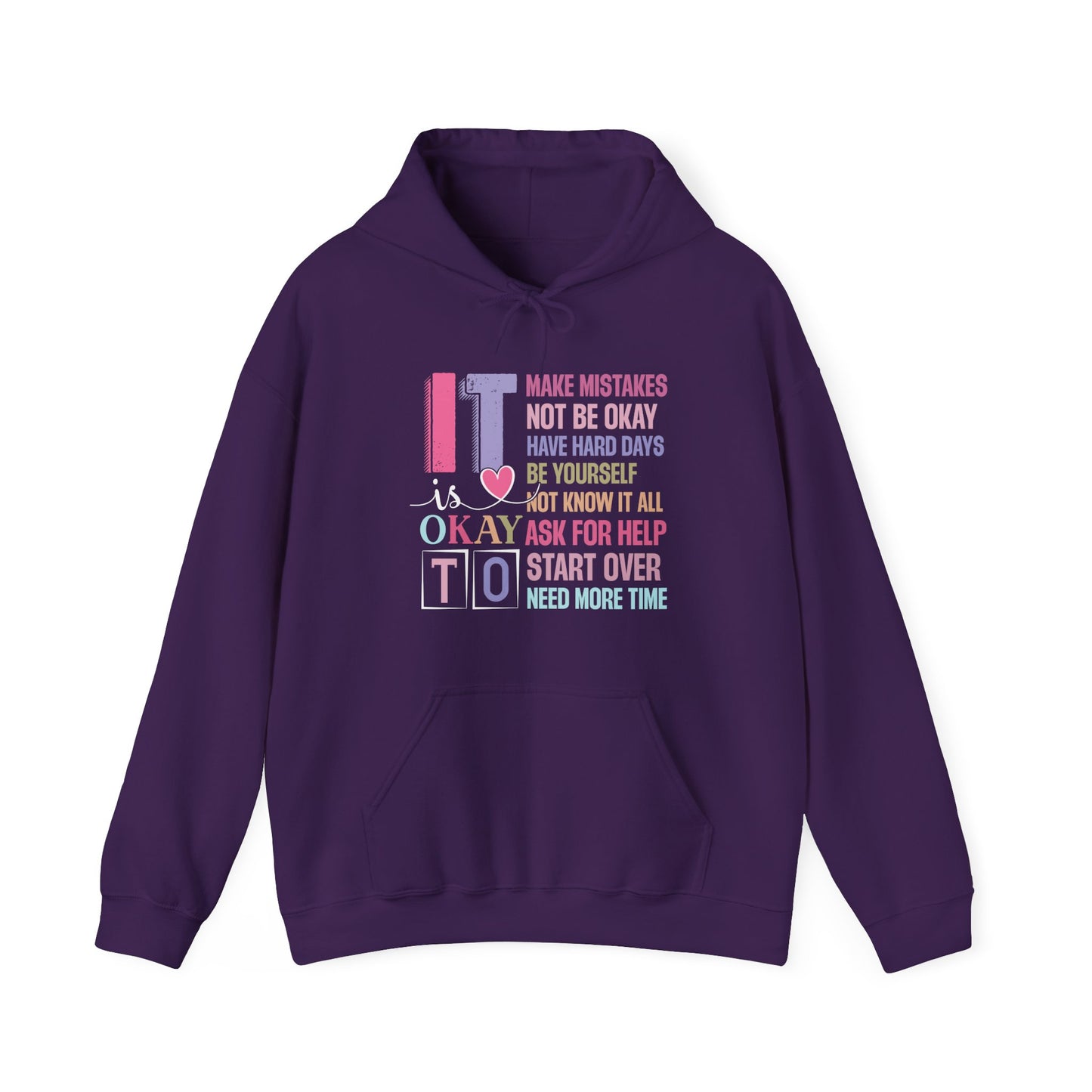 It’s Okay to Make Mistakes – Suicide Prevention Hoodie