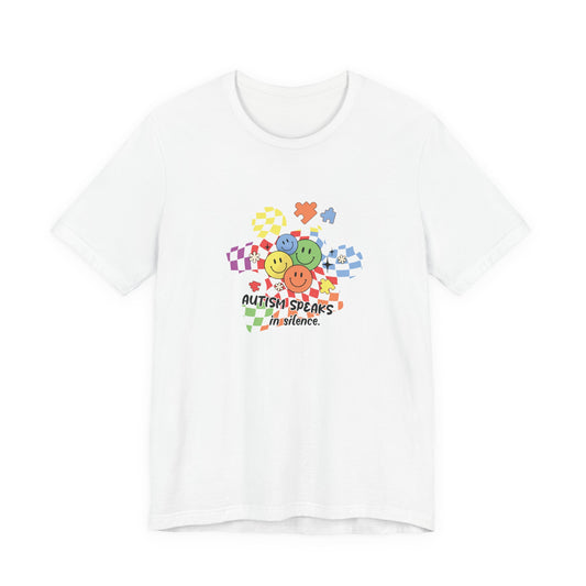 T-Shirt Autism Speaks in Silence – Autism Speaks Shirts for Adults