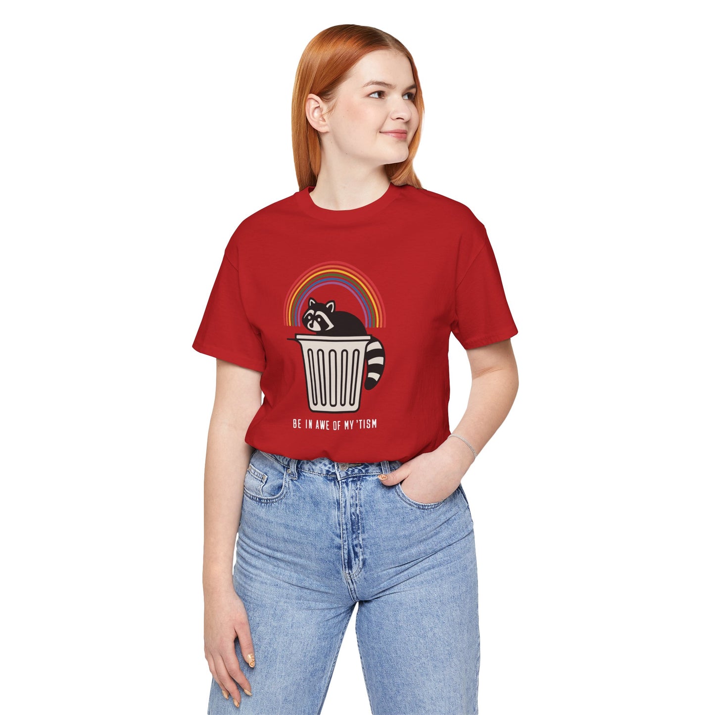 T-Shirt BE IN AWE OF MY ’TISM Funny Autism Awareness T‑Shirt for Adults