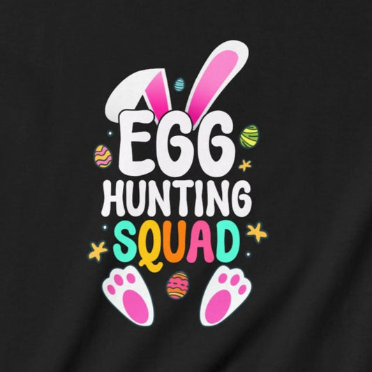 Kids clothes Egg Hunting Squad Kids Tee | Matching Easter Shirt for Families