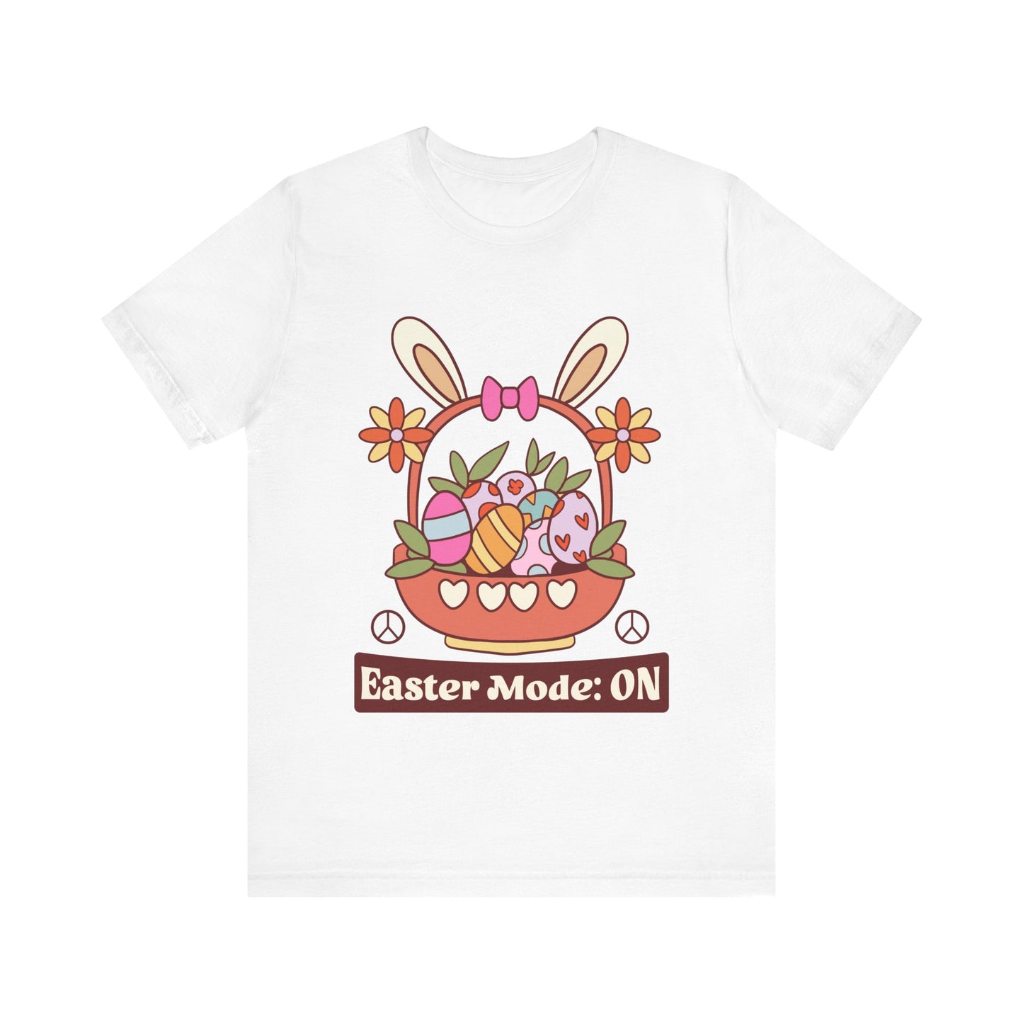 White Easter Mode: ON Easter Shirt | Funny & Trendy Women's Easter Tee