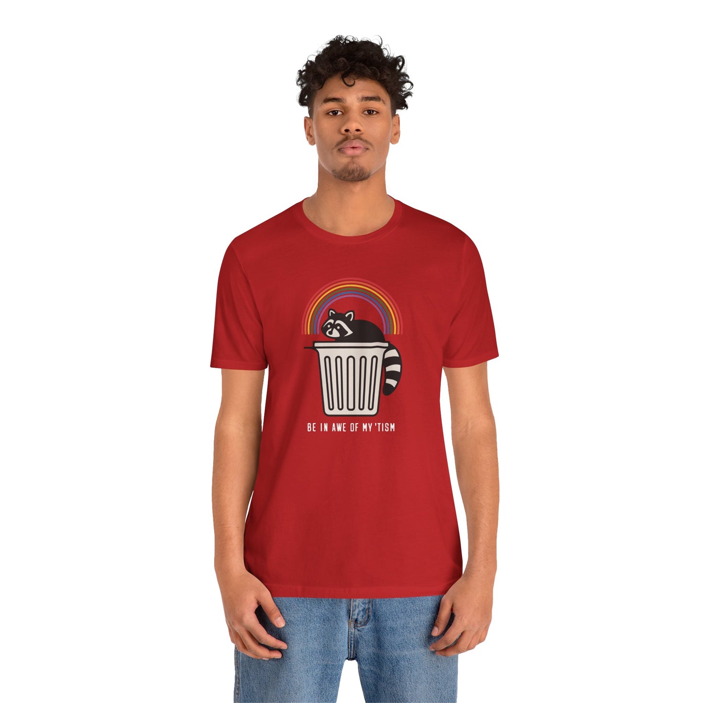 T-Shirt BE IN AWE OF MY ’TISM Funny Autism Awareness T‑Shirt for Adults