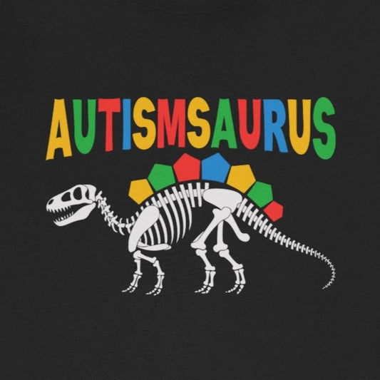 T-Shirt Autismsaurus Dinosaur Funny Autism T Shirt for Kids and Teens