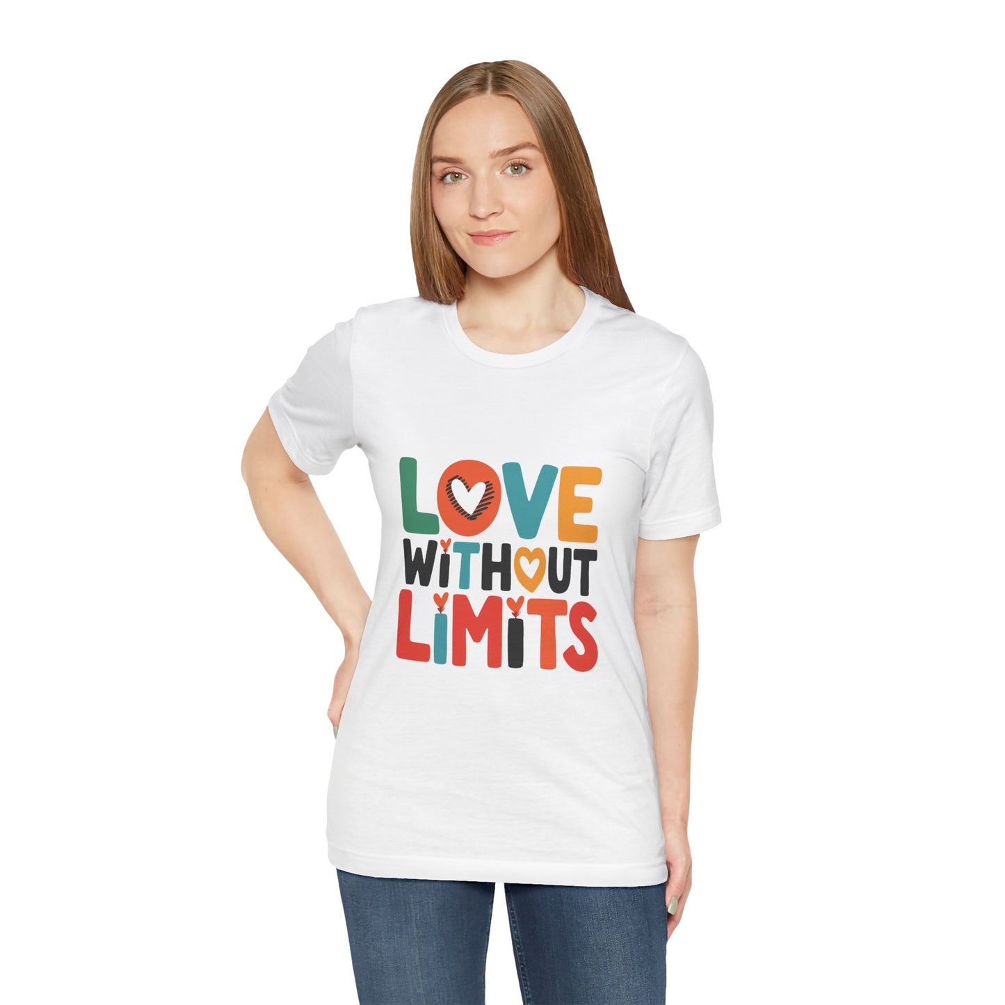 T-Shirt Motivational Shirts – Love Without Limits Women's T-shirt