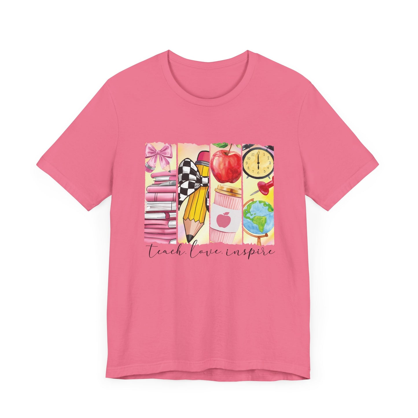 Teach Love Inspire – Teacher Shirt with Meaningful Message