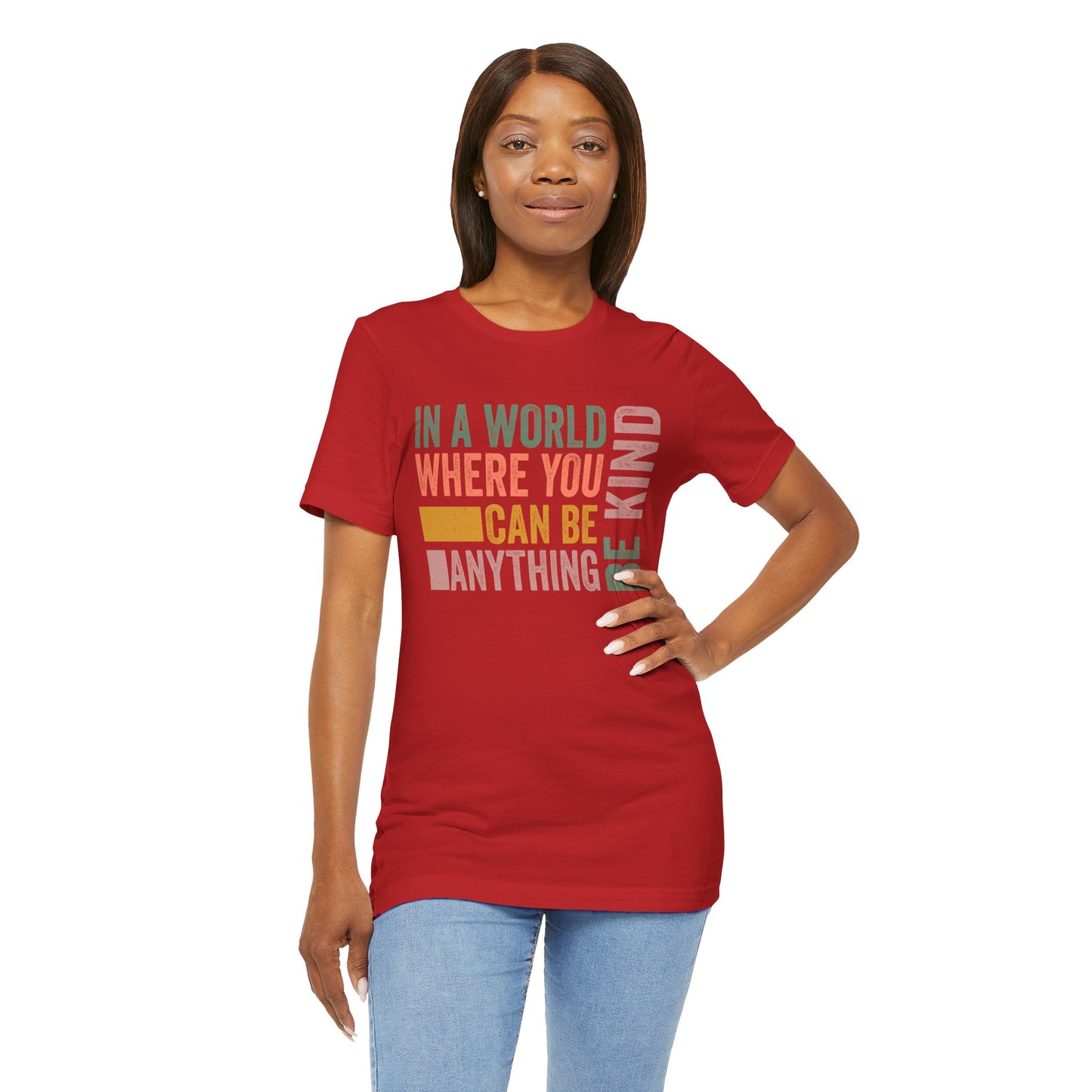 Positive Affirmation Shirt – Be Kind Inspirational Tee