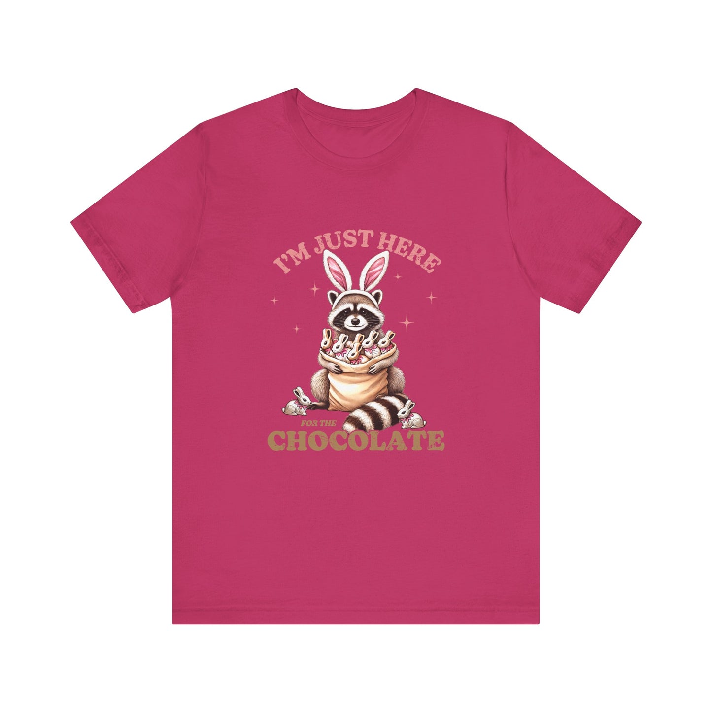 Berry Funny Easter Shirt – I'm Just Here for the Chocolate Tee