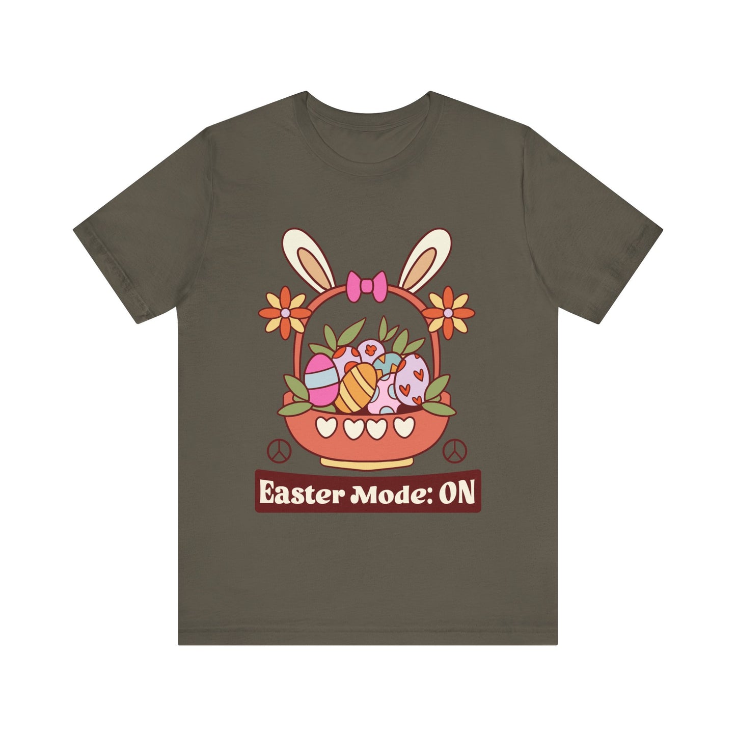 Army Easter Mode: ON Easter Shirt | Funny & Trendy Women's Easter Tee