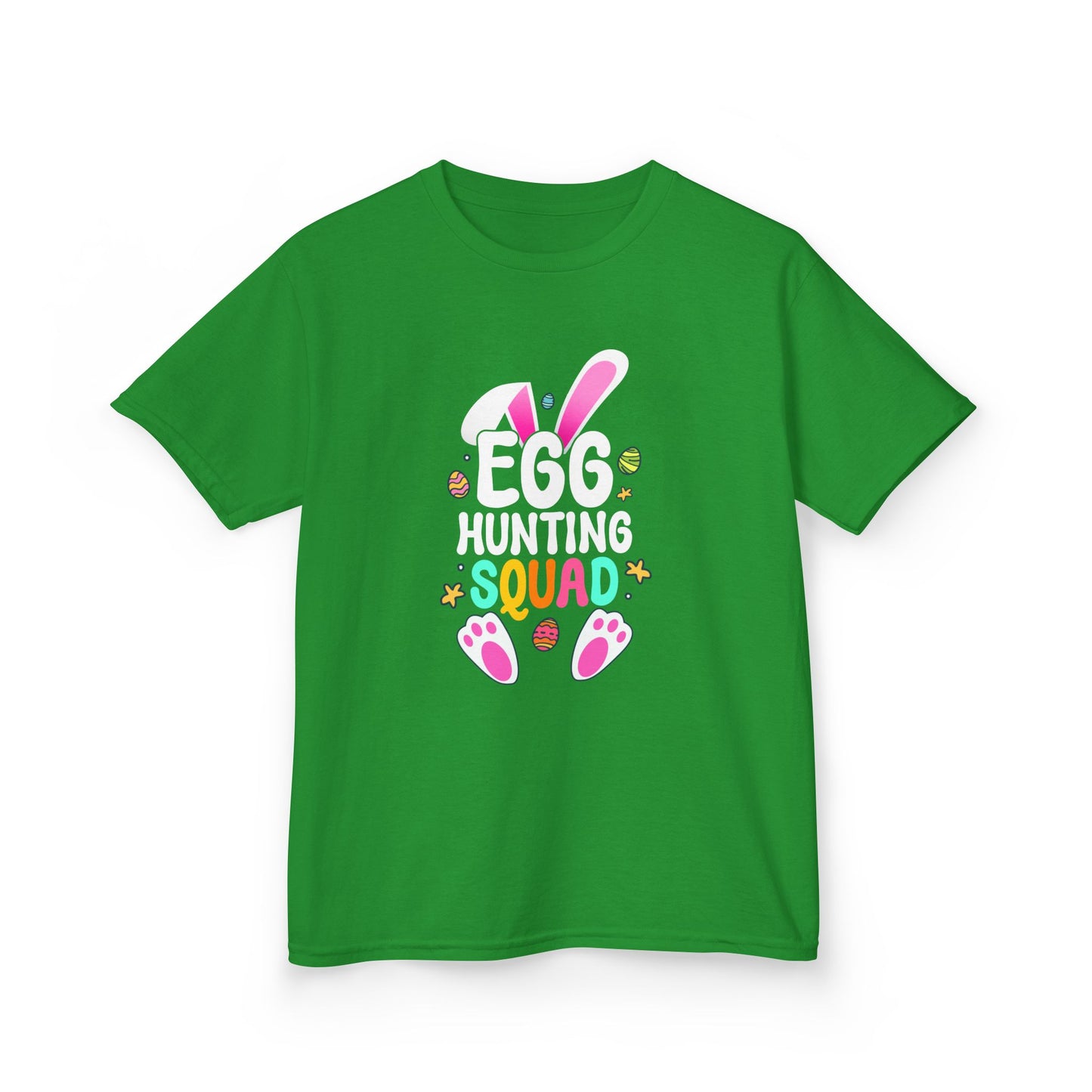Egg Hunting Squad Kids Tee | Matching Easter Shirt for Families