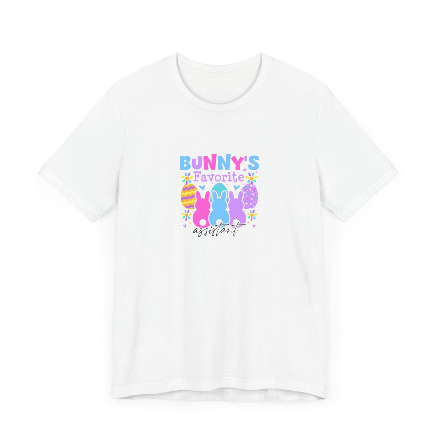 Women Easter Shirt – Bunny's Favorite Assistant Funny Bunny Tee