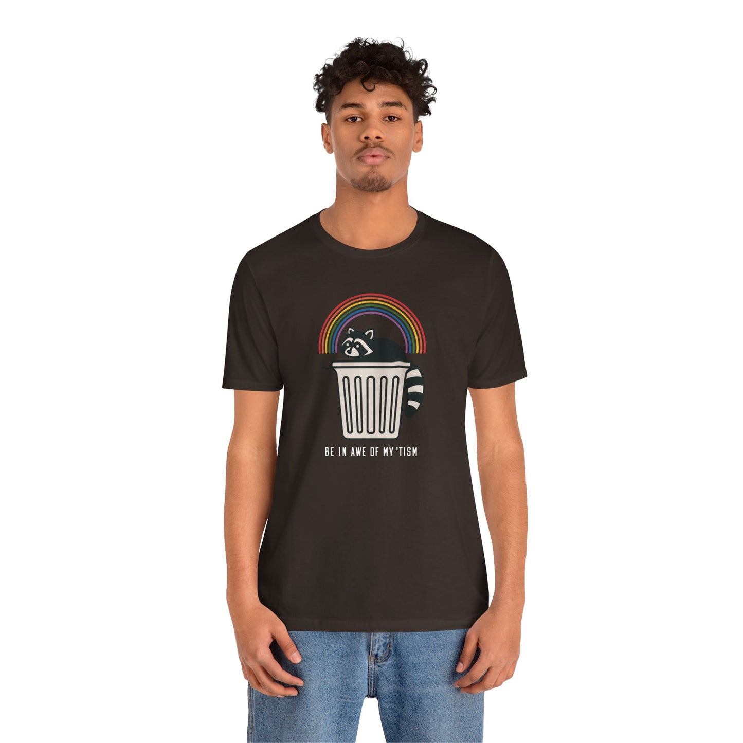 T-Shirt BE IN AWE OF MY ’TISM Funny Autism Awareness T‑Shirt for Adults