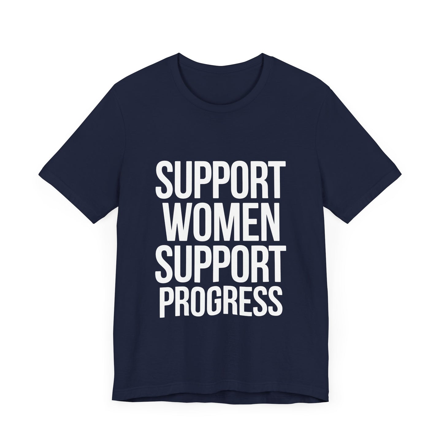 Support Women, Support Progress – Women’s Empowerment Graphic