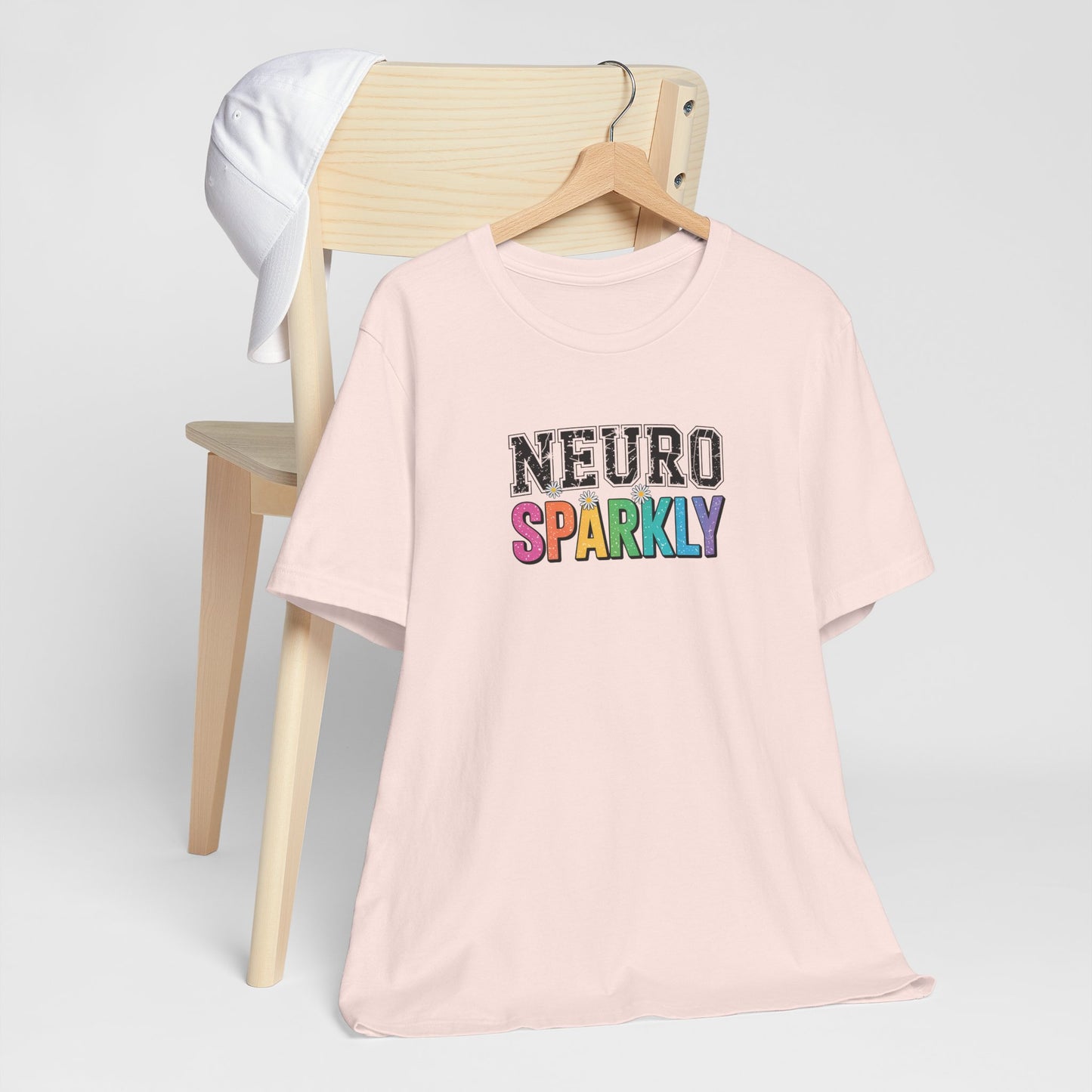 T-Shirt NEURO SPARKLY – Colorful ADHD T Shirt for Women & Young Adults
