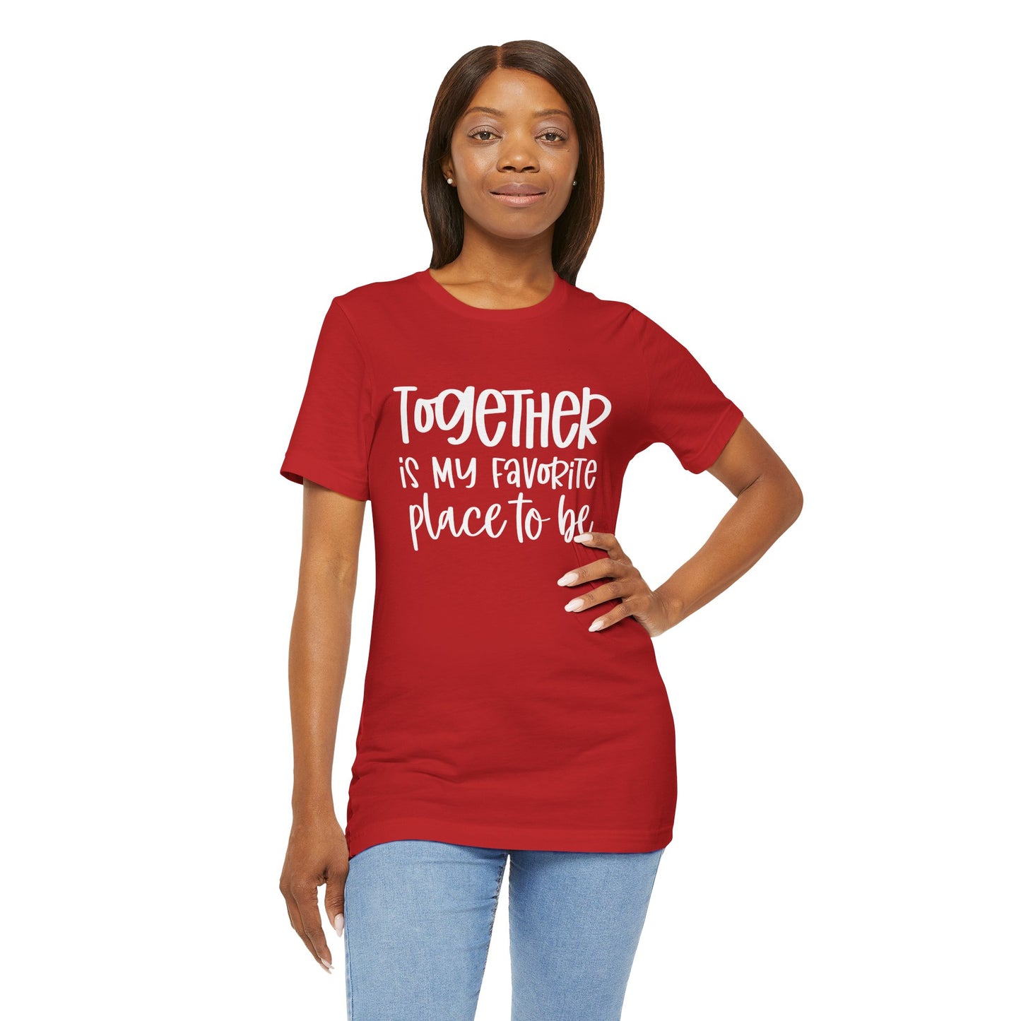 Together is My Favorite Place – Inspirational Couple Shirts