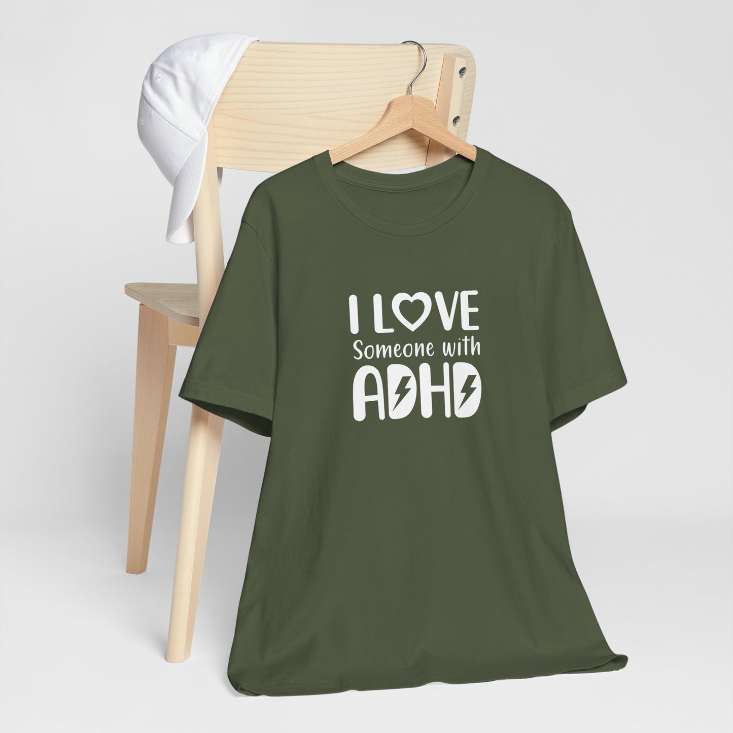 T-Shirt I LOVE Someone with ADHD – Supportive ADHD T Shirt