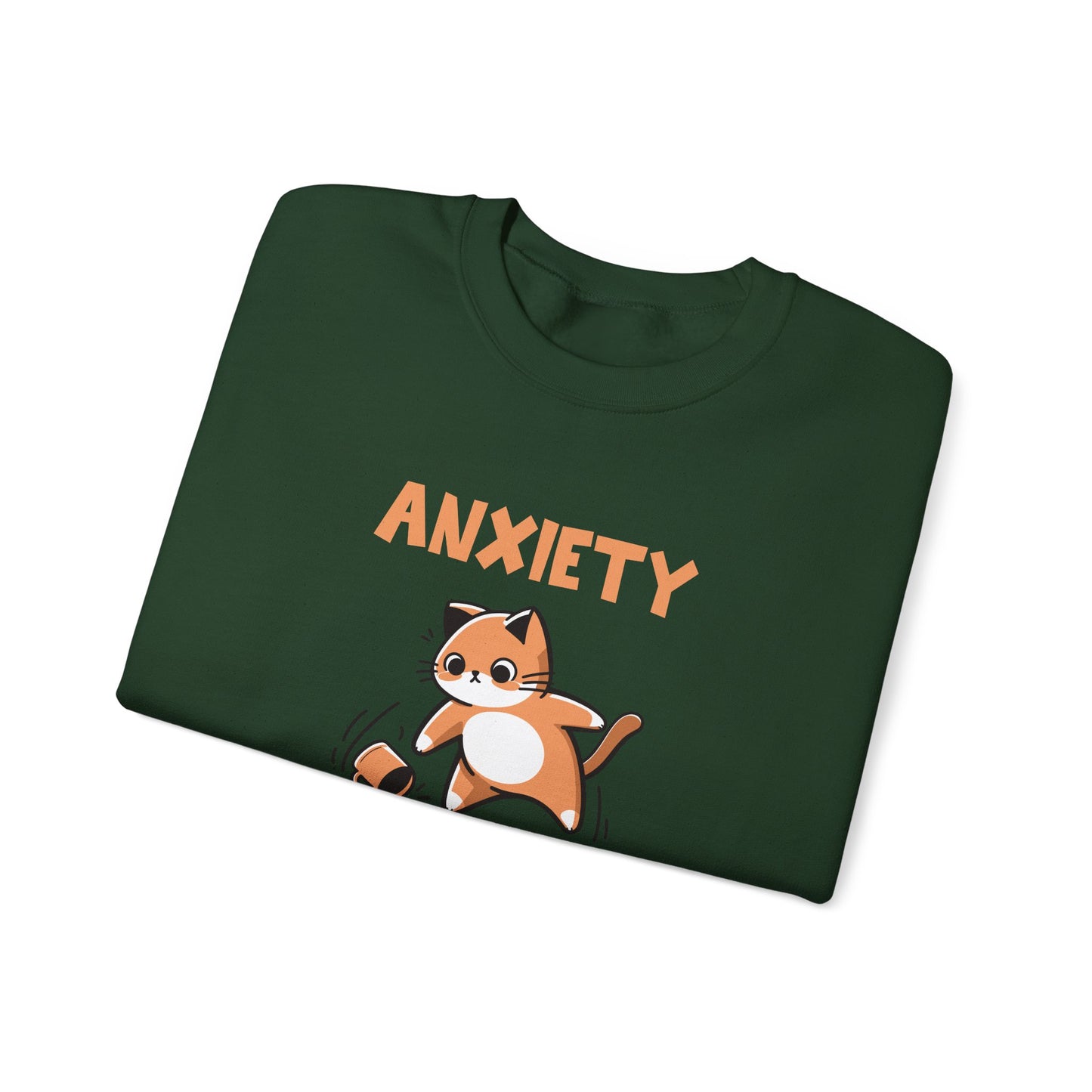 Sweatshirt Anxiety When I Have to Adult Funny Women’s Mental Health Sweatshirt