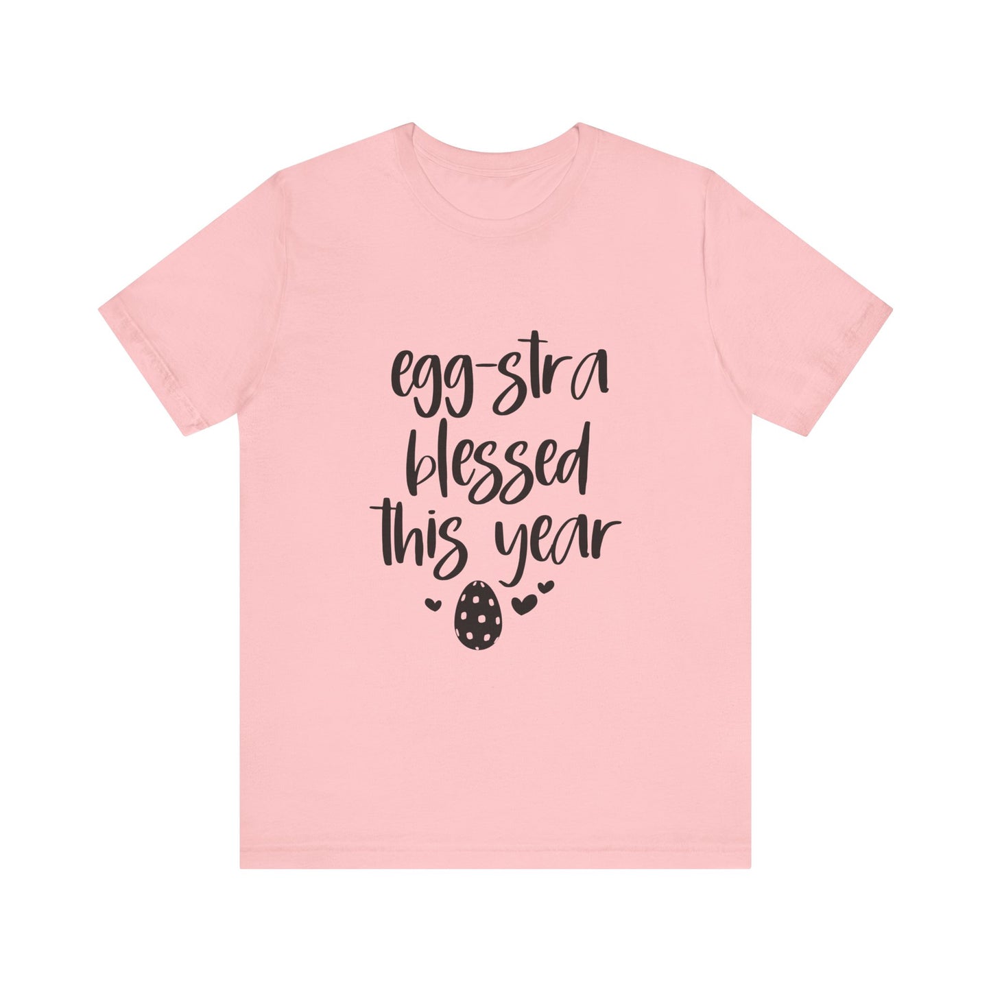 Pink Faith-Based Easter Shirt – Eggstra Blessed This Year Tee