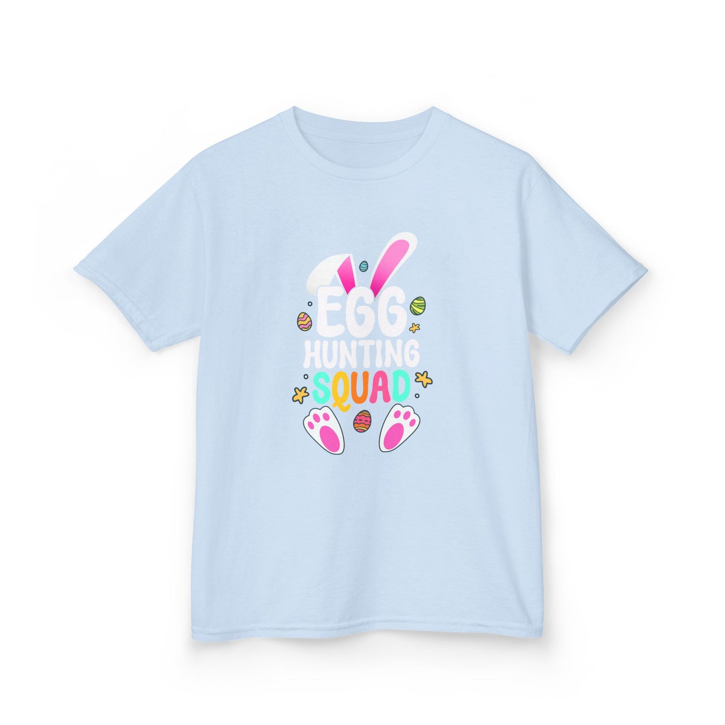 Egg Hunting Squad Kids Tee | Matching Easter Shirt for Families