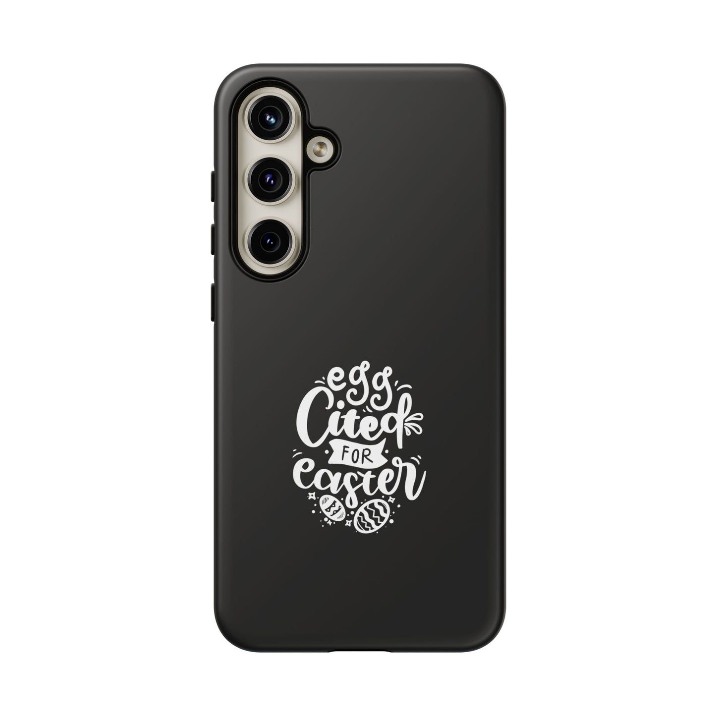 Samsung Galaxy S24 Plus Matte Egg-cited for Easter Phone Case | Fun & Trendy Spring Cover