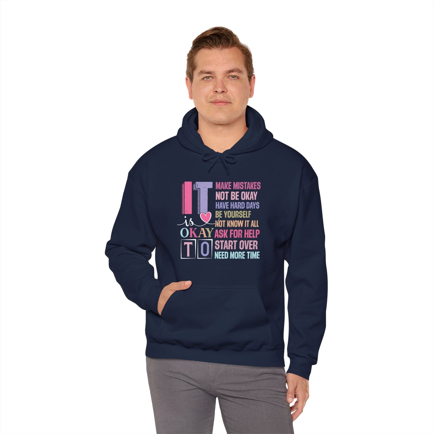 It’s Okay to Make Mistakes – Suicide Prevention Hoodie