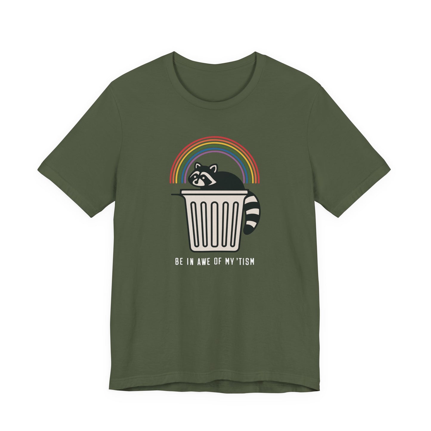 T-Shirt BE IN AWE OF MY ’TISM Funny Autism Awareness T‑Shirt for Adults