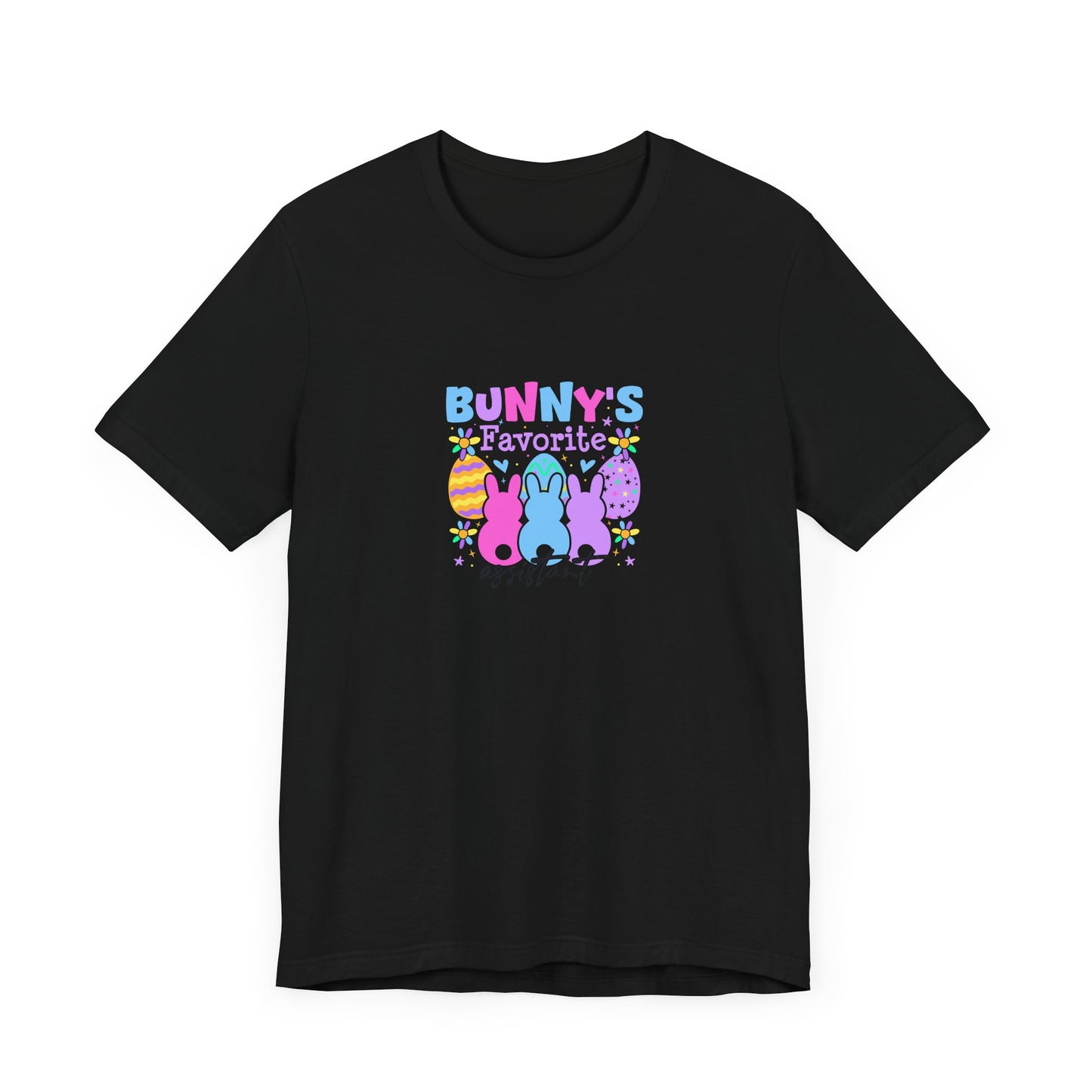 Women Easter Shirt – Bunny's Favorite Assistant Funny Bunny Tee