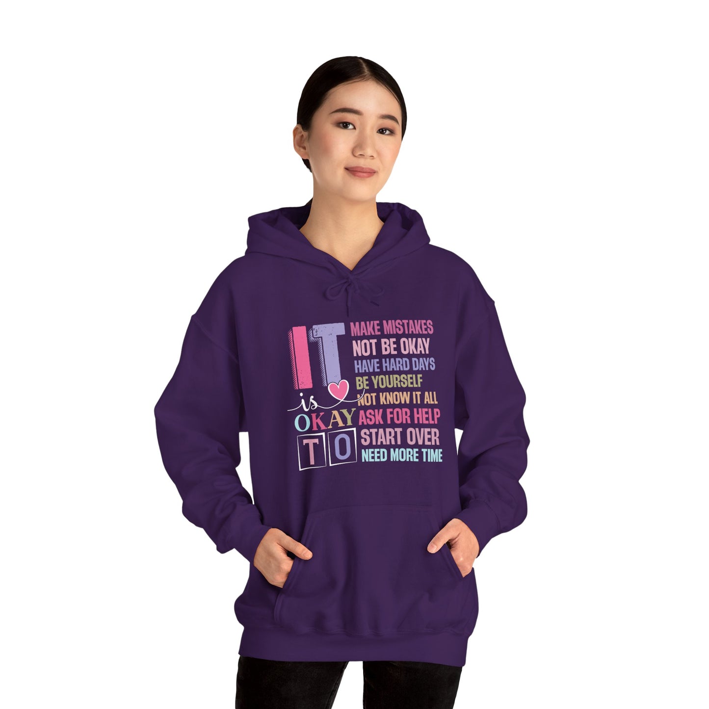 It’s Okay to Make Mistakes – Suicide Prevention Hoodie
