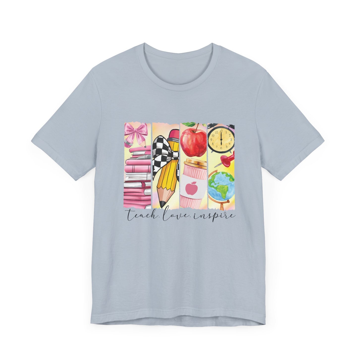 Teach Love Inspire – Teacher Shirt with Meaningful Message