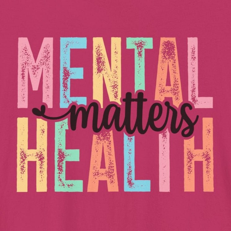 Mental Health Matters – Berry Mental Health Matters Shirt for Women