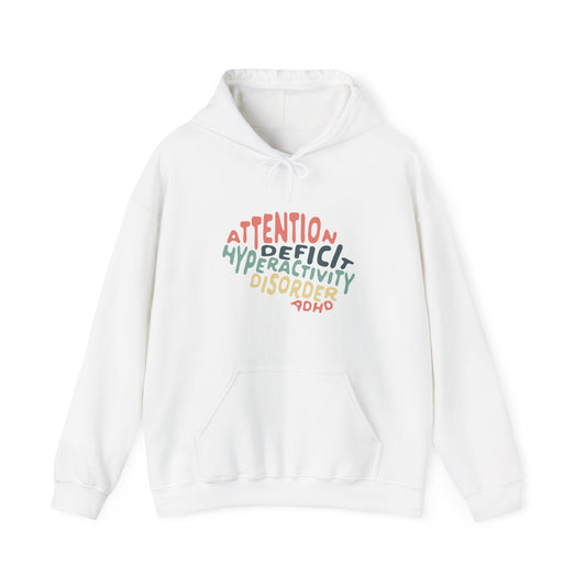 Hoodie Attention Hyperactivity Deficit Disorder Hoodie – ADHD Awareness Hoodie