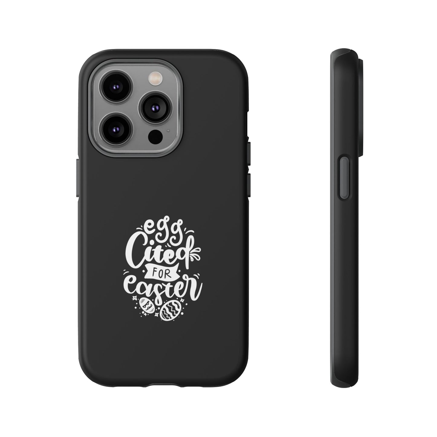 iPhone 14 Pro Matte Egg-cited for Easter Phone Case | Fun & Trendy Spring Cover